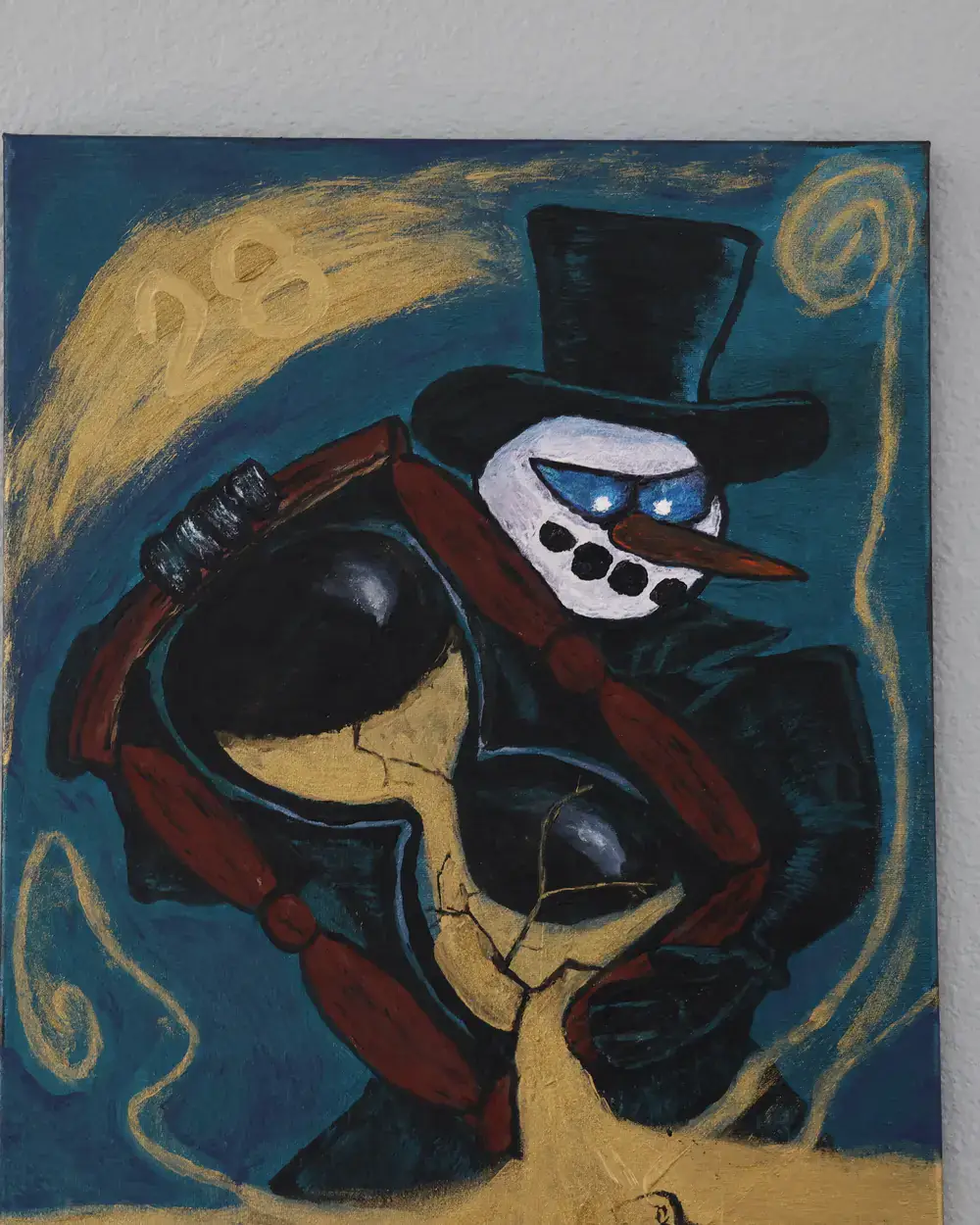 The 28th Hour, original painting by Jay Karl