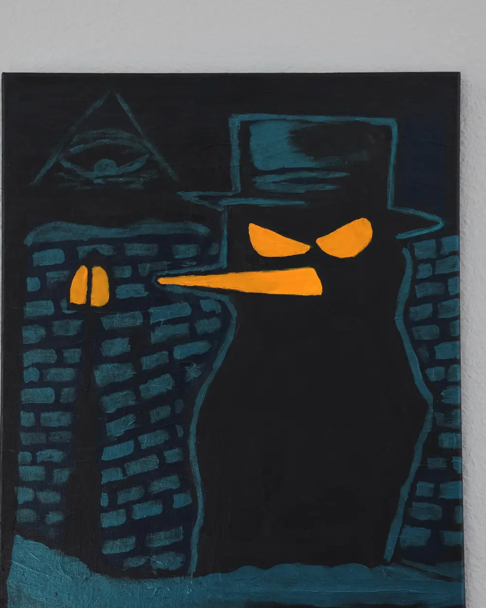 The Watchman, original painting by Jay Karl