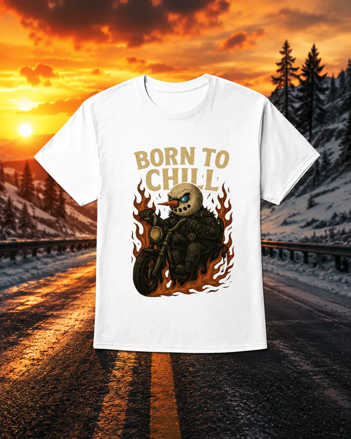 Born to Chill official merchandise artwork