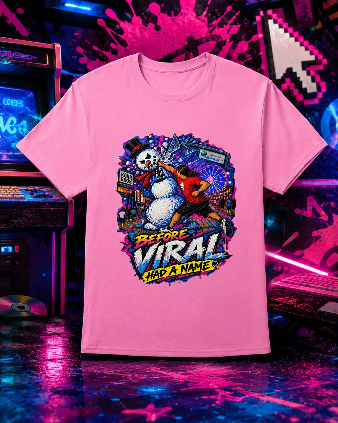 Before Viral Had a Name official merchandise artwork