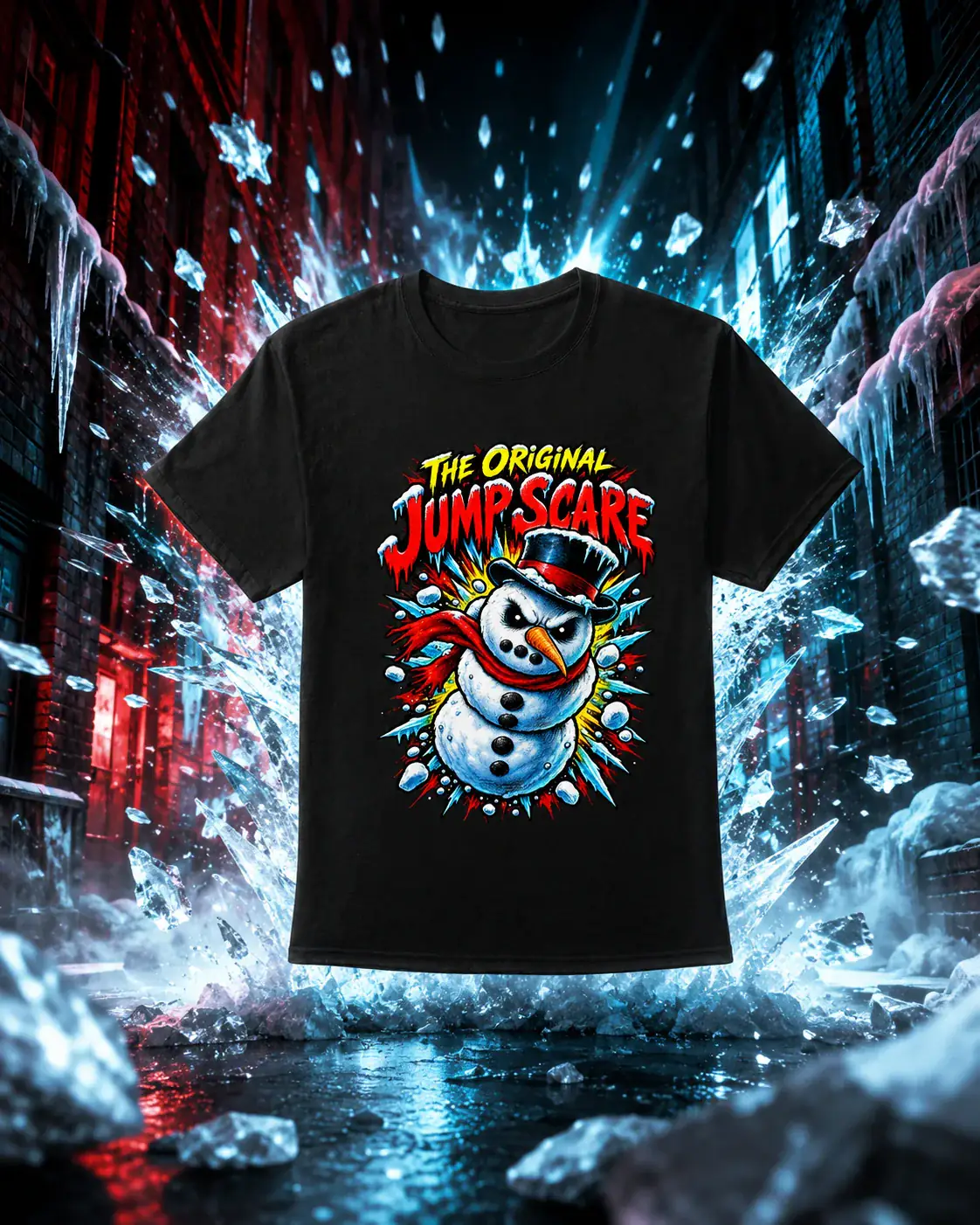 The Original Jump Scare official merchandise artwork